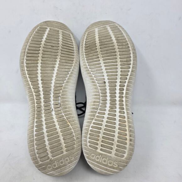 Adidas Cloudfoam Black Mesh Mens 8.5 Sneakers Lightweight Running Training - Picture 7 of 8